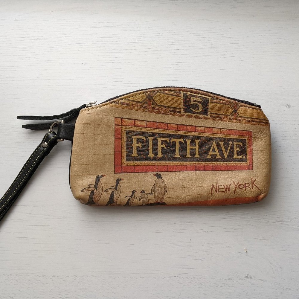 Leather Insiders Bag - Fifth Avenue